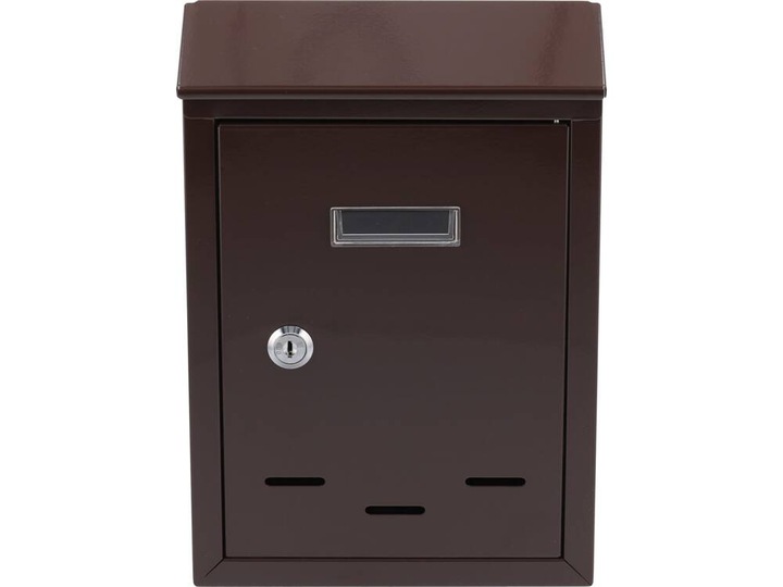 SKRZYNKA NA LISTY 285x200x60MM BRĄZOWA 78542 Vorel