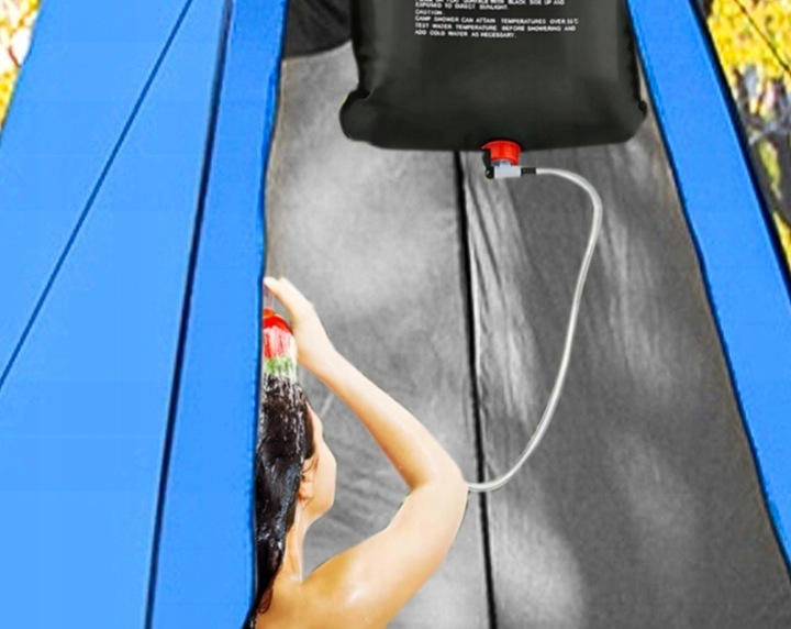 TOALETA TURYSTYCZNA PRYSZNIC WC NAMIOT ZESTAW XXL PRZENOŚNA KEMPING BIWAK