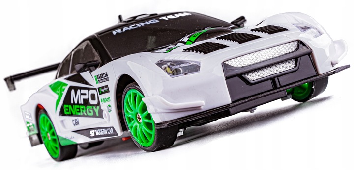 ZESTAW RC Samochód ZDALNIE STEROWANY 4x4 Auto na PILOTA do DRIFTU Nissan GT