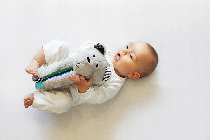 WHISBEAR Szumiący Miś czujnik snu CRY Sensor