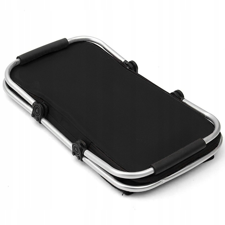 DUŻY KOSZ PIKNIKOWY KOSZYK TERMICZNY + DUŻE WKŁADY MROŻĄCE 2x 500ml. GRATIS