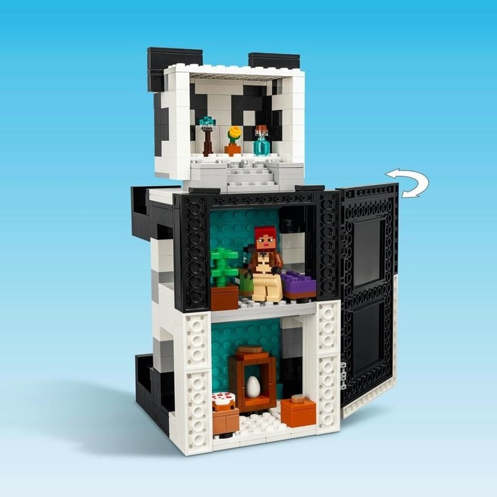 LEGO Minecraft - Rezerwat pandy (21245) KLOCKI PREZENT