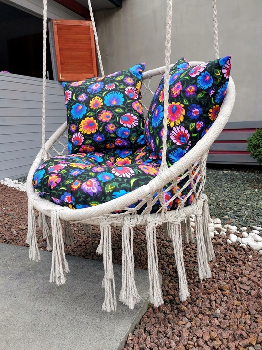 ROZBIERALNA PODUSZKA NA HUŚTAWKĘ BOCIANIE GNIAZDO