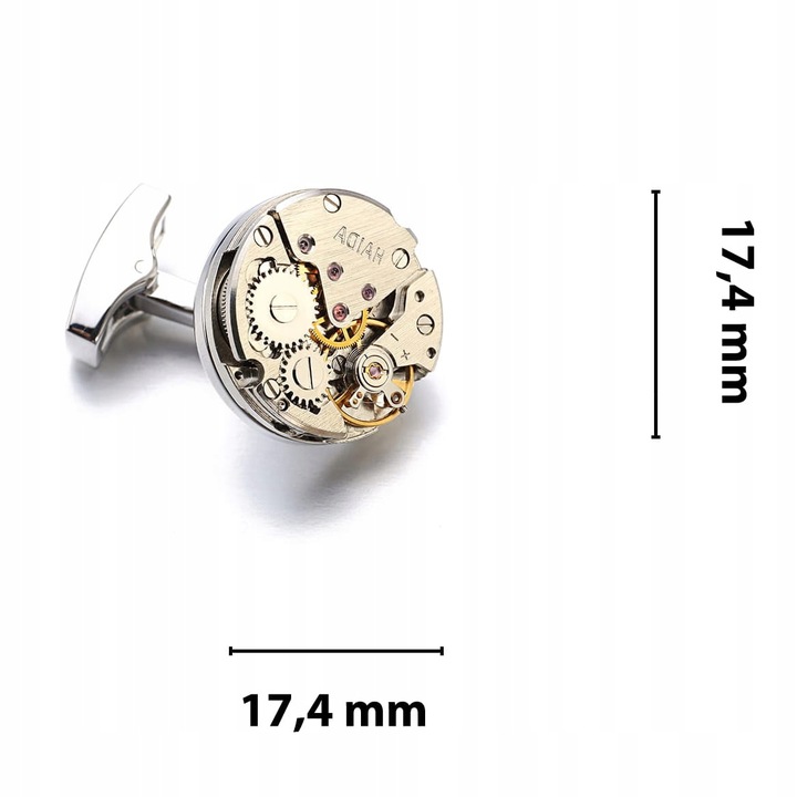 Spinki Do Mankietów Koszuli Mechanizm Steampunk