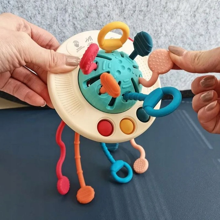 ZABAWKA SENSORYCZNA MONTESSORI GRYZAK DLA NIEMOWLĄT