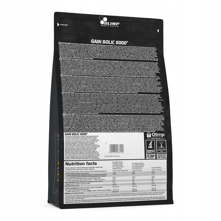 OLIMP GAIN BOLIC 6000 1000g BIAŁKO WPC WĘGLOWODANY WHEY KONCENTRAT