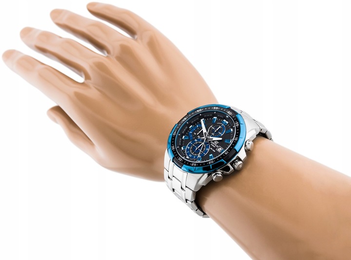 MĘSKI ZEGAREK CASIO EFR-539D-1A2VUEF 100M STOPER