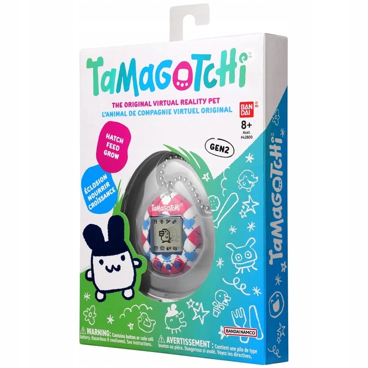 Tamagotchi Argyle heart 29813 Superbuzz