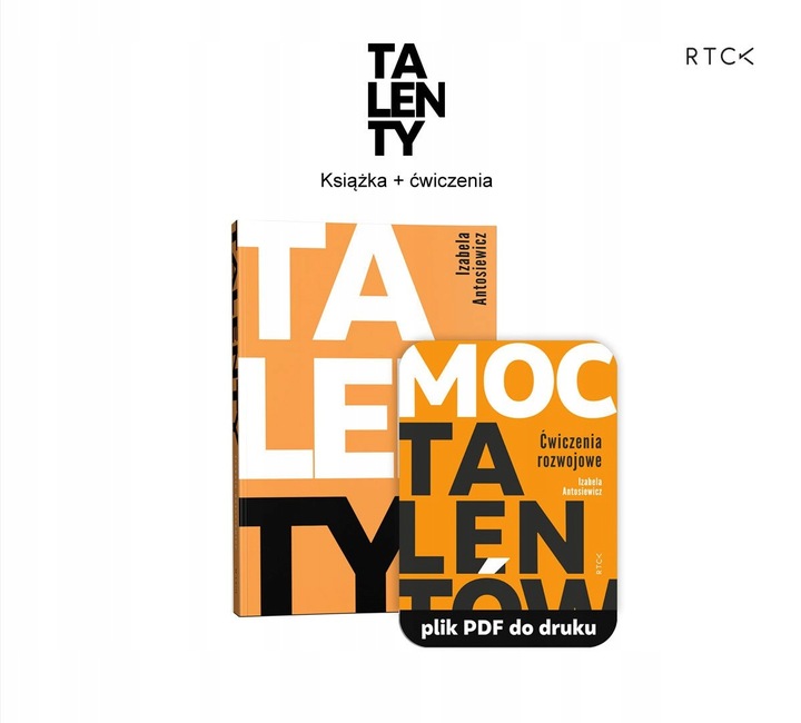 TALENTY książka + ĆWICZENIA Izabela Antosiewicz RTCK