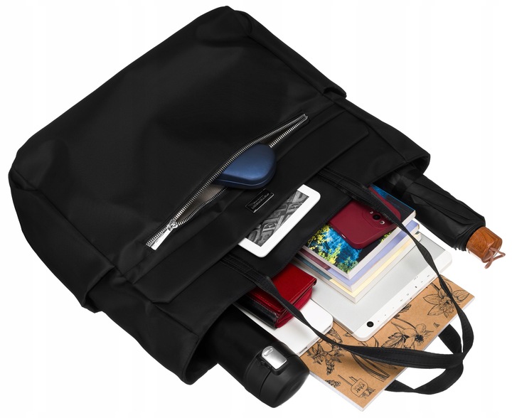 Duża torebka damska Peterson szoperka shopper bag pojemna elegancka