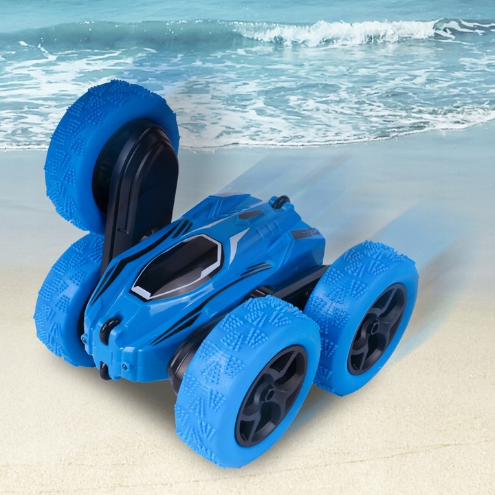 SAMOCHÓD TWISTER 360 ZDALNIE STEROWANY AKROBATA KASKADER AUTO LED PILOT RC