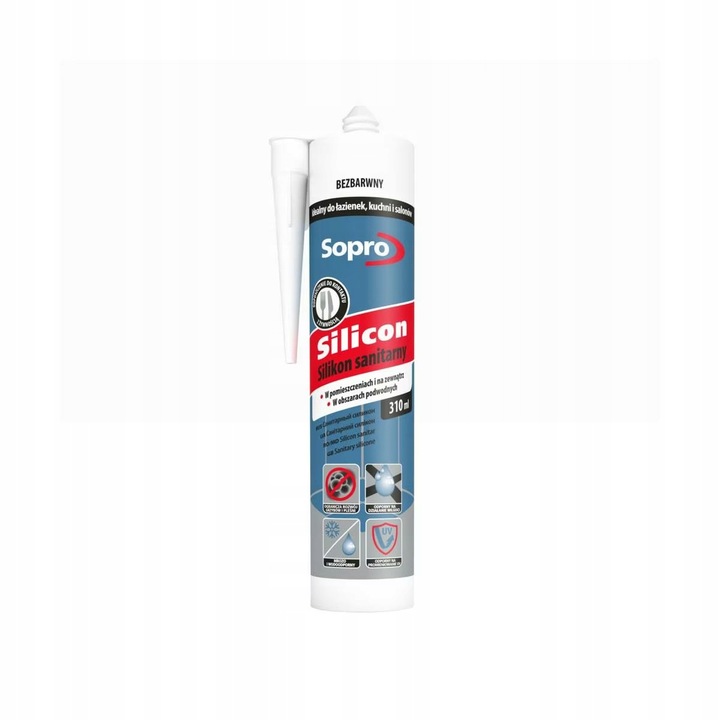 Silikon Sopro Sanitarny 00 Bezbarwny 310 ml