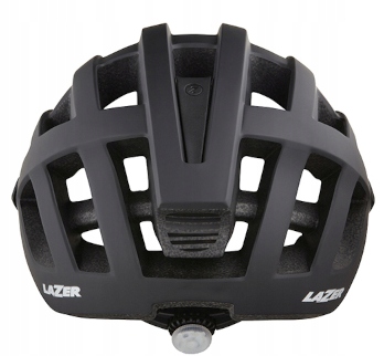 KASK ROWEROWY LAZER PETIT DLX DARK BLU 50-56 +LED