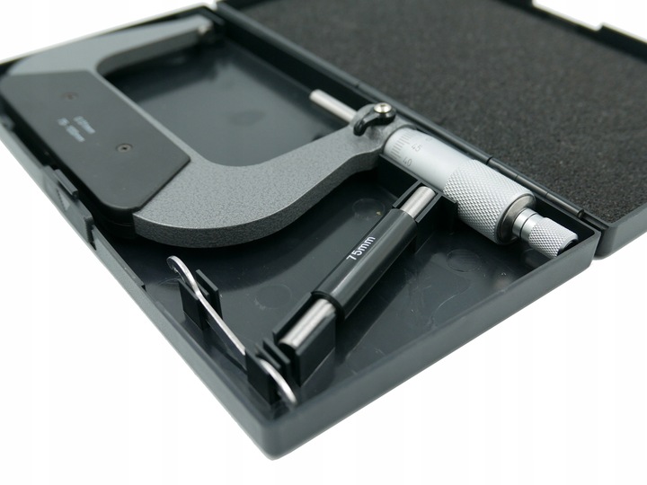 MIKROMETR ŚRUBA MIKROMETRYCZNA MIKROMIERZ ANALOGOWY ZEWNĘTRZNY 75-100 MM