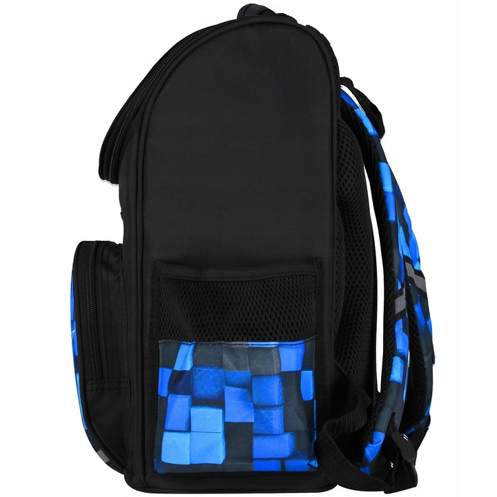 TORNISTER PLECAK SZKOLNY DLA CHŁOPCA GRACZA PIXEL GRA NIEBIESKI PAD W PADY