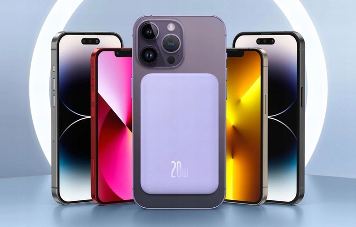 BASEUS POWER BANK BEZPRZEWODOWY INDUKCYJNY 5000mAh 20W USB-C MINI POWERBANK