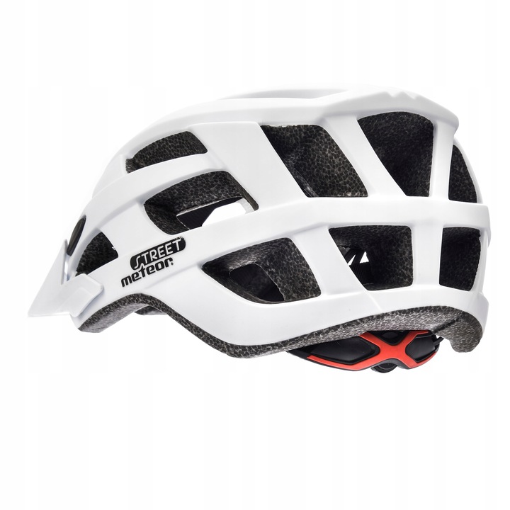 KASK ROWEROWY METEOR STREET M 55-58 IN-MOLD biały
