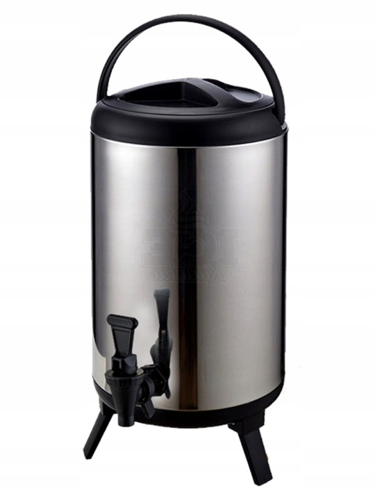 Duży termos gastronomiczny z kranem na kawę herbatę napoje | POJEMNOŚĆ 10L