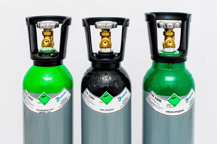 NOWA Pełna Butla AZOT, TLEN, ARGON LUB MIESZANKA (AR+CO2) 8L PEŁNA`