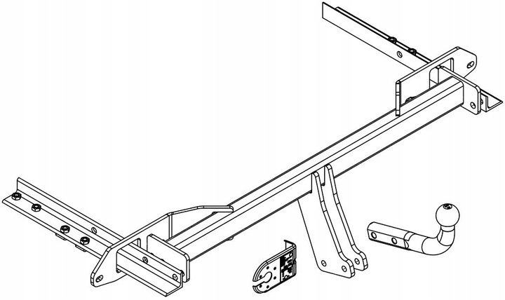 Hak Holowniczy Opel INSIGNIA A sedan liftback kombi 2008-2017r+ MODUŁ 7pin