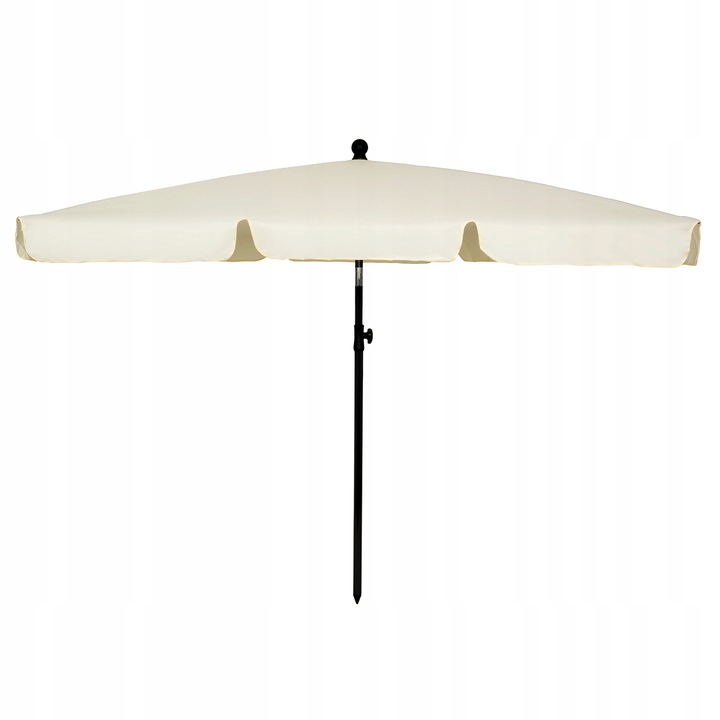 DUŻY PARASOL BALKONOWY PROSTOKĄTNY NA BALKON ŁAMANY OGRODOWY UV 200x130cm