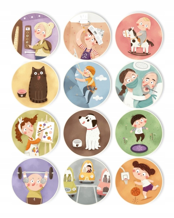 Logopedyczne memo języczkowe Pucio