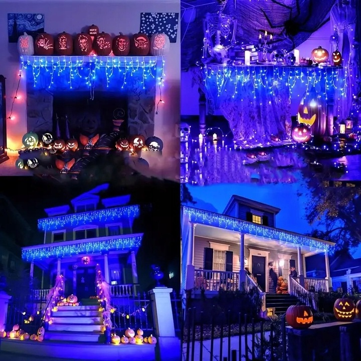 LAMPKI CHOINKOWE 1000 LED ZEW/WEW NIEBIESKI