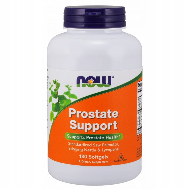 NOW Foods Prostate Support 180 kapsułek miękkich