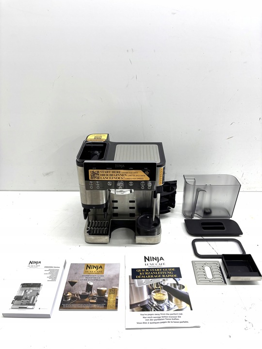 NIEKOMPLETNY Ekspres do kawy Ninja Luxe Essential ES501EU srebrny