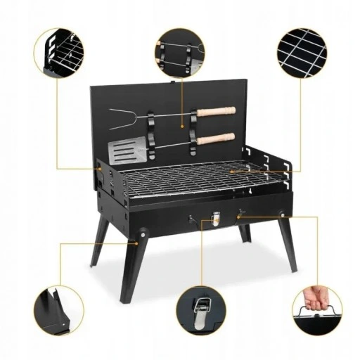 Grill węglowy EMSO 42 x 25 cm