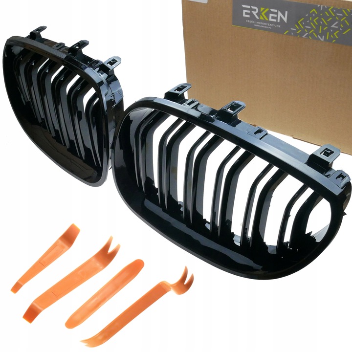 NERKI BMW E60 E61 M5 atrapa grill kratka POŁYSK II