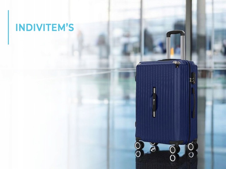 WALIZKA DUŻA PODRÓŻNA BAGAŻ NA KÓŁKACH ABS TWARDA TORBA MOCNA NEW XXL