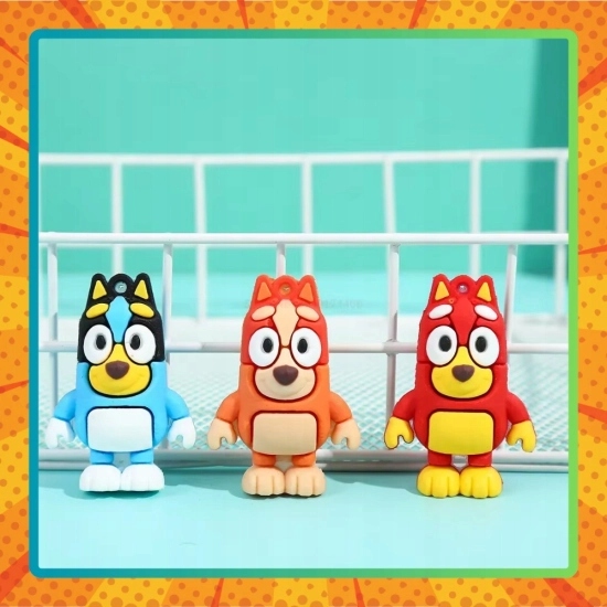 Kalendarz Adwentowy Bluey i Bingo 24sztuki Figurki