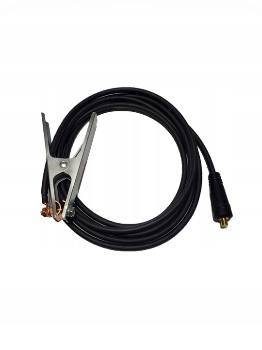 PRZEWÓD SPAWALNICZY 3metry 200A MASA 16mm SPAWARKI KABEL MASOWY MAŁY WTYK