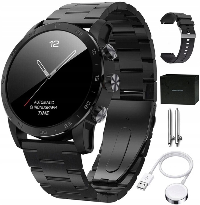 SMARTWATCH ZEGAREK 454x454 PL EKG INDUKCJA ROZMOWY
