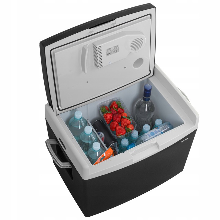 Lodówka turystyczna samochodowa AC/DC 40L chłodzenie grzanie Adler AD 8092