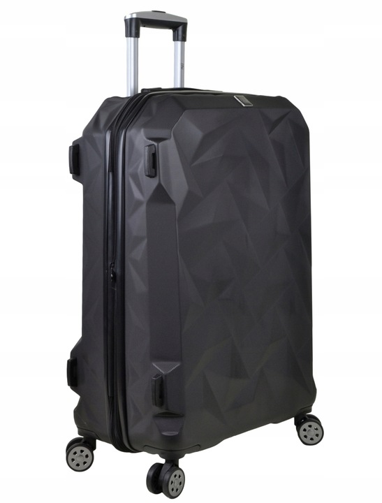 DUŻA WALIZKA SUNBAG - MODEL CRYSTAL Z POSZERZENIEM pojemność 80 LITRÓW