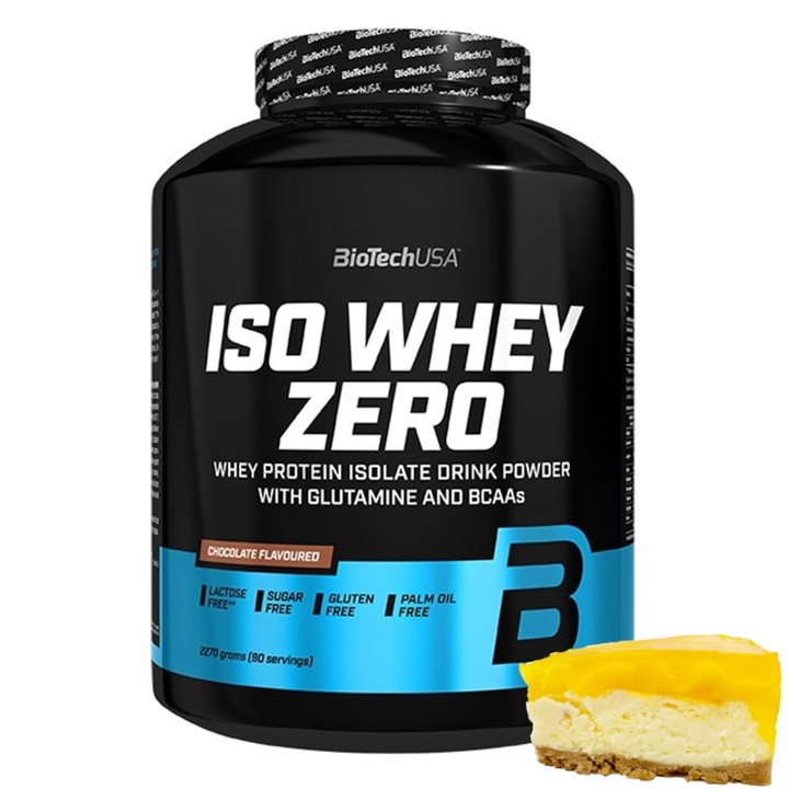 BioTech Iso Whey Zero białko WPI 2,27kg Cytryna
