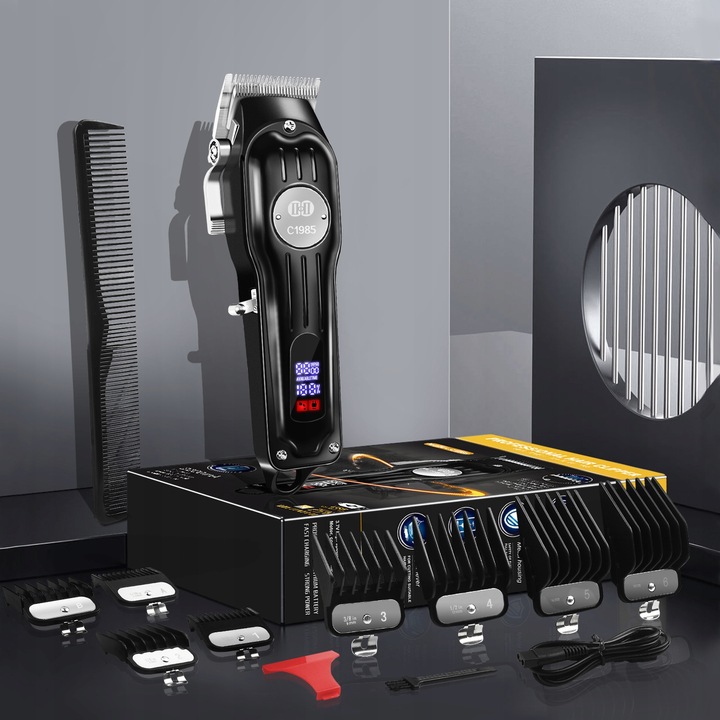 Profesjonalna Maszynka do Strzyzenia Wlosow Zestaw
