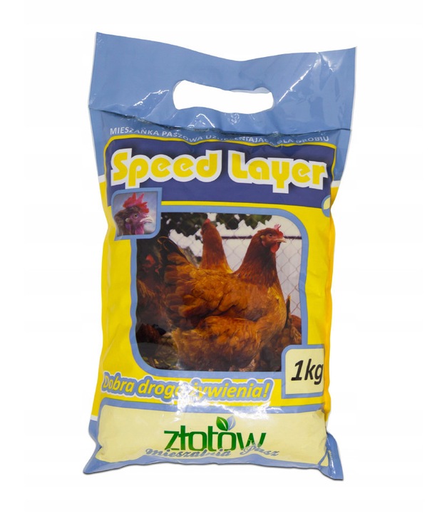 Pasza dla niosek Speed Layer - Dopalacz nieśności – 5 x 1 kg