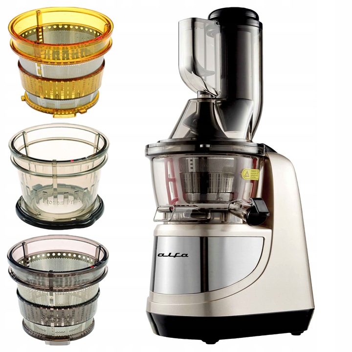 WYCISKARKA WOLNOOBROTOWA GRASS SOKOWIRÓWKA SREBRNA DUŻY OTWÓR BERLINGER