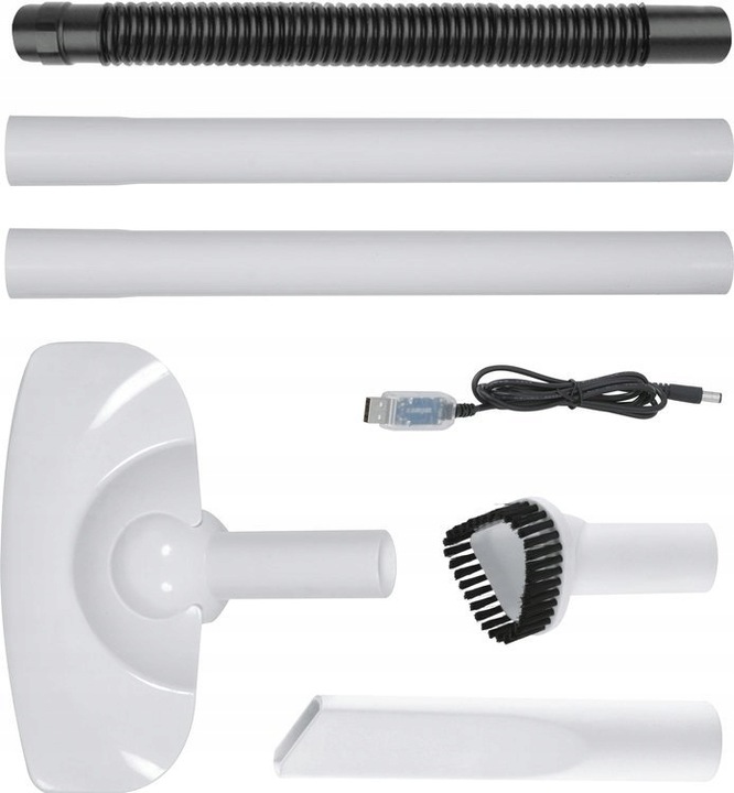 BEZPRZEWODOWY ODKURZACZ SAMOCHODOWY RĘCZNY 100W +NASADKI BEZWORKOWY STHOR