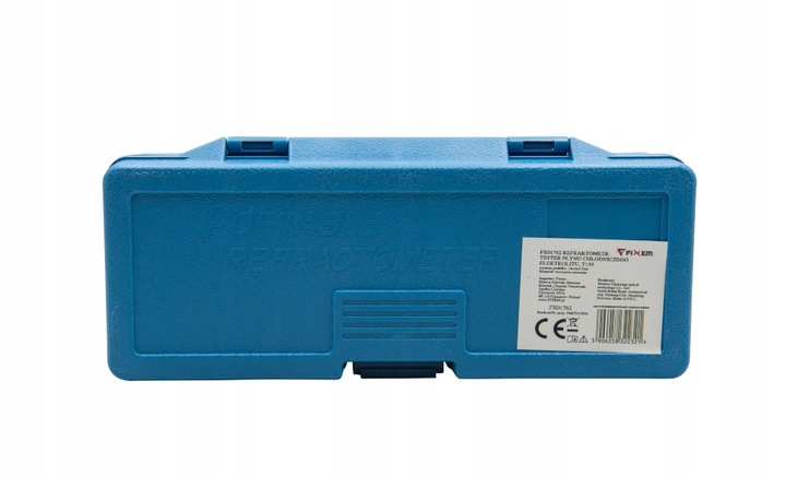 REFRAKTOMETR TESTER MIERNIK PŁYNU CHŁODNICZEGO ELEKTROLITU GLIKOLU AD-BLUE