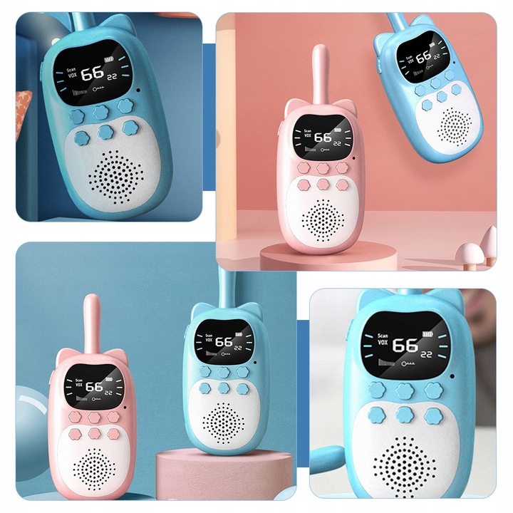 KRÓTKOFALÓWKA DLA DZIECI BEZPRZEWODOWA RODZIC-DZIECKO INTERAKTYWNA ZABAWKA