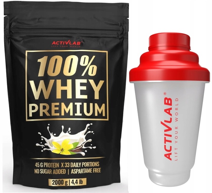ACTIVLAB 100% WHEY PREMIUM 2000g WPC BIAŁKO PROTEIN