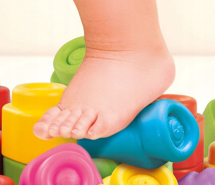 CLEMMY KOSZYK SENSORYCZNY z miękkimi klockami Clementoni