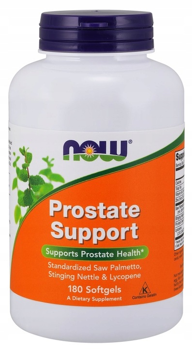 NOW Foods Prostate Support 180 kapsułek miękkich