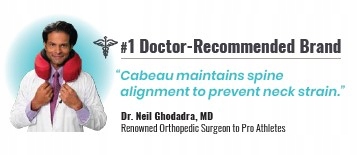 Poduszka na szyję podróżna Evo S3 Cabeau indygo