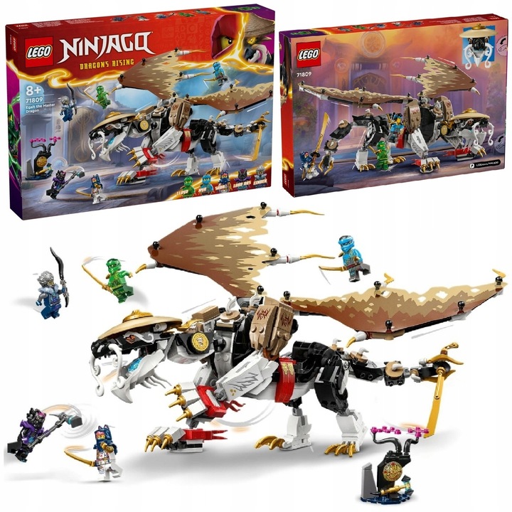 LEGO NINJAGO SMOCZY MISTRZ EGALT 71809 ZESTAW KLOCKÓW 8+ PREZENT