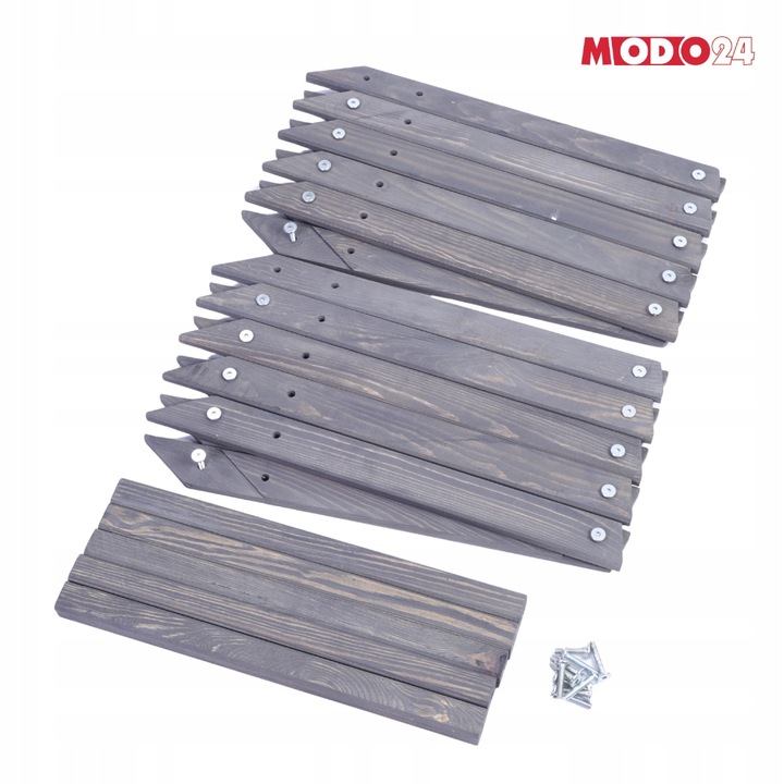 Gwiazda świąteczna 3D ulepszona z koziołków ModoStar 189cm drewno IMPREGNAT